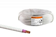 Провод термостойкий РКГМ 4 мм (бухта 50м) ТРТС | код SQ0122-0019 | РЭМЗ ТМ