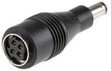 Переходник разъёма питания. Подходят для адаптеров: GST18…60, GSM06…60, GEM06…60, GE12…40, SGA12…60, GS06/15, OWA-60U/E, GST90…120, GSM90, GST120…220, GSM120…220, OWA-90U/120U. | код DC PLUG-R7BF-P1J | MeanWell