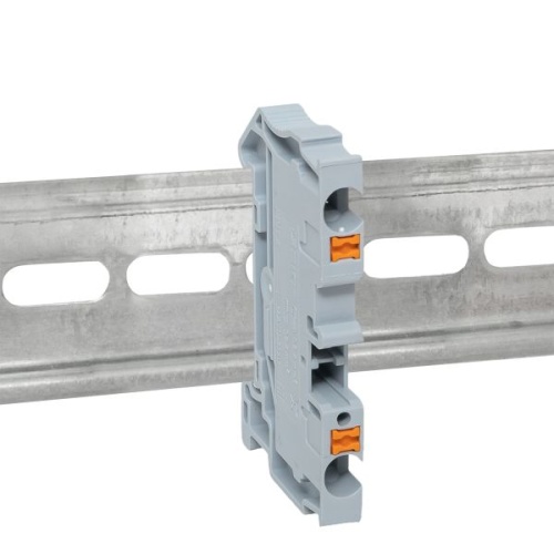 Клеммная колодка пружинная 4 Push-in серая | код PIT-4 | EKF фото 3