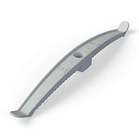 Держатель кабеля двусторонний для прямого монтажа серый | код PR13.0382 | Промрукав