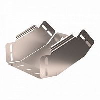 Угол вертикальный внутренний 45 градусов Стандарт INOX (AISI 409) 200х80 Промрукав | код PR16.3321 | ПРОМРУКАВ