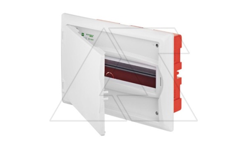 Щит встраив. ECO BOX 1x12M, N/PE 2x 2x16+7x10mm2, белая пласт. дверь, белый RAL9003, 240x360x106mm, IP40 | код 2513-00 | Elektro-plast Nasielsk