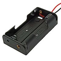 Батарейный отсек RUICHI BH321 AA 2x1 (BH603), открытый | код 59650 | Ruichi