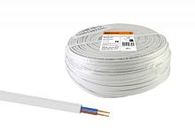 Шнур ШВВП 2х0.5 ГОСТ (на катушке 700м) белый | код SQ0120-0078 | РЭМЗ ТМ