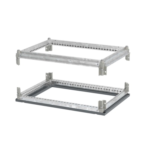 Рама крыши и основание оцинкованные RAL7011 для корпусов CQE N, ШхГ 600х600 мм, комплект | код R5NGTB66 | DKC