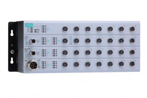 Коммутатор TN-4528A-16PoE-2GPoE-2GTXBP-WV-T L2 Managed Ethernet switch, 16 * 10/100BaseT(X) with 802.3at PoE+, 2 * 10/100/1000 Base-T(X) with 802.3at PoE+, 2 * 10/100/1000 Base-T(X) M12 connectors with bypass function and 8 * 10/100BaseT(X) M12 connectors