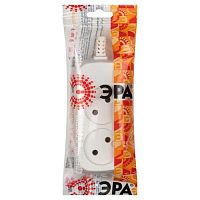 Колодка удлинителя KX-2 2-м без зазeмл. ЭРА Б0028330