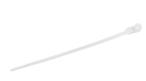 Cabeus GTSC-110 Стяжка нейлоновая неоткрывающаяся, безгалогенная (halogen free), 110x2.5мм, под винт (100 шт) | код 7407c | Cabeus