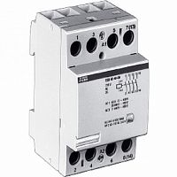 Модульный контактор  ESB63 4P 63А 400/400В AC/DC |  код.  GHE3691302R0007 |  ABB