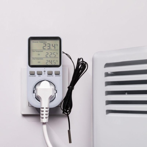 Терморегулятор цифровой 16А-01 в розетку, белый | код 51-0800 | REXANT фото 2 Терморегулятор цифровой 16А-01 в розетку, белый | код 51-0800 | REXANT фото 2