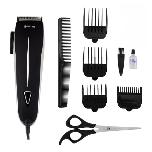 Машинка для стрижки Vitek Metropolis VT-2589 разноцветный 7Вт (насадок в компл:4шт) | код 2035397 | VITEK Машинка для стрижки Vitek Metropolis VT-2589 разноцветный 7Вт (насадок в компл:4шт) | код 2035397 | VITEK