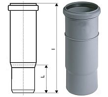 Патрубок компенсационный 50 мм | код 112800 | Ostendorf