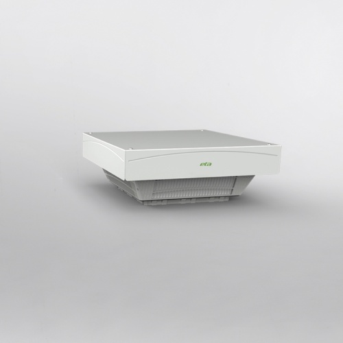 Вентилятор потолочный с фильтром 88Вт, 615(800)м3/час, 230VAC, габариты 395x395x112мм, вырез 291x291мм, IP43 | код WITV8623CW | ETA