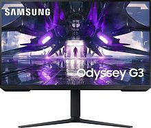 Монитор Samsung 32 Odyssey G3 S32AG320NI черный VA LED 1ms 16:9 HDMI полуматовая HAS Piv 250cd 178гр/178гр 1920x1080 165Hz FreeSync Premium DP FHD 6.2кг | код 1936602 | SAMSUNG