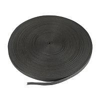 Лента монтажная текстильная 20 мм черная (50м/уп) Промрукав | код PR08.13067 | ПРОМРУКАВ