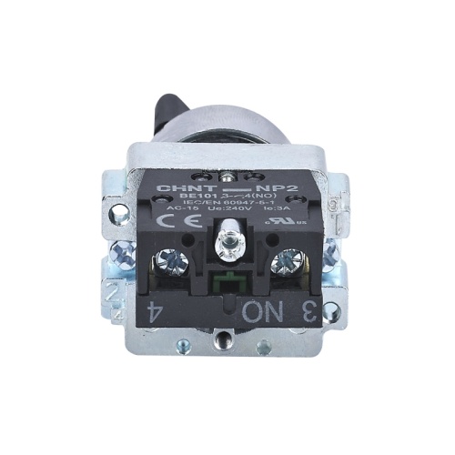 Переключатель NP2-BD43, 2 положения возвратом, 1НЗ, IP40 (R) | код 573983 | CHINT