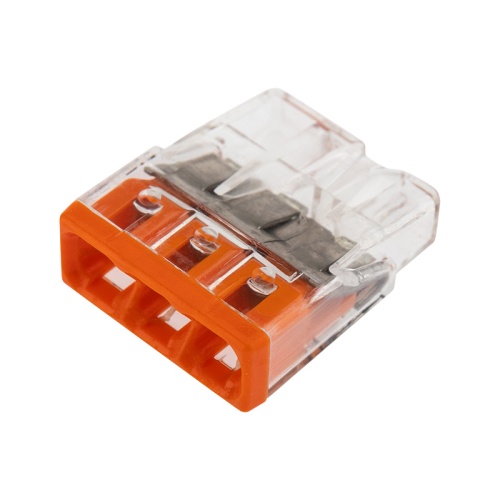 Электромонтажные экспресс-клеммы (2*2.5мм2) 5шт WAGO | код 07-5132-05 | REXANT Электромонтажные экспресс-клеммы (2*2.5мм2) 5шт WAGO | код 07-5132-05 | REXANT