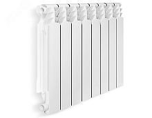 Радиатор алюминиевый секционный 500/96/10 боковое подключение | код Р0000010425 | Oasis