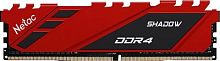 Память DDR4 8GB 3200MHz Netac NTSDD4P32SP-08R Shadow RTL PC4-25600 CL16 DIMM 288-pin 1.35В с радиатором Ret | код 1956143 | NETAC