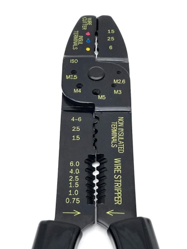 Пресс-клещи для изолированных и неизолированных кабельных наконечников 0,75-6 мм2 | код 59232040 | FELO фото 6