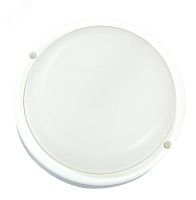 Светильник светодиодный ДПО-12Вт 960 лм 4000K IP65 ЖКХ круг с микроволновым датчиком движения Luma | код BKL-1300DM-R-12-4000 | EKF