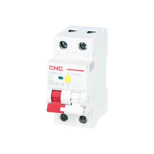 Диф. автомат YCB9HL-63 10А 1P+N 6кА 300мА C AC (электромеханич.) | код A032433 | CNC Диф. автомат YCB9HL-63 10А 1P+N 6кА 300мА C AC (электромеханич.) | код A032433 | CNC