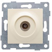 GUSI Ugra механизм антенной розетки, одинарной, скрытая установка. Цвет бежевый. | код С11А1-003 | GUSI ELECTRIC