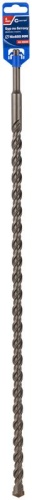Бур по бетону , Profi, двойная резьба, SDS-Plus, 16x600 мм | код 40-16600 | FIT