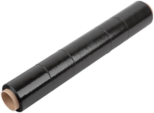 Стрейч-пленка черная 500 мм, 20 мкр, вес 1 кг | код 11841 | РОС фото 2 Стрейч-пленка черная 500 мм, 20 мкр, вес 1 кг | код 11841 | РОС фото 2