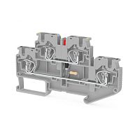 311 999, Пружинная клемма серии SRD 4-2FLD-110VAC (Серый) | код 0.0.0.3.11999 | KLEMSAN