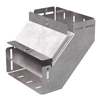 Угол вертикальный внутренний 90 градусов с крышкой Стандарт 200х100 Промрукав | код PR16.0446 | ПРОМРУКАВ