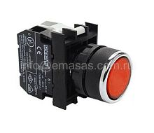 Кнопка с подсветкой-светодиод красная B2K0DK | код B2K0DK | EMAS