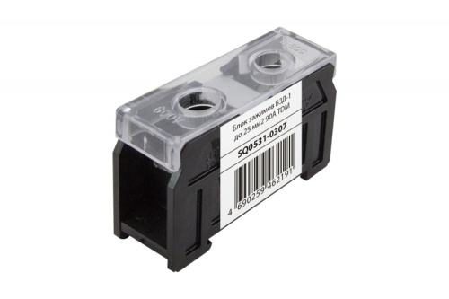 Блок зажимов БЗД-1 до 25 мм2 90A TDM | код SQ0531-0307 | TDM