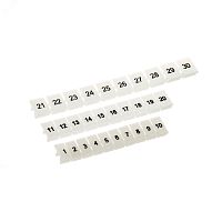 Маркировка для клемм, ширина 8 мм, от 81 до 90, горизонтальная ориентация | код NUPUTUK-8-81-90H | DKC