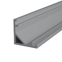 Профиль алюминиевый угловой БЕСТСЕЛЛЕР 16х16 мм 2 м (заказывать отдельно рассеиватель 146-256, заглушки 146-231-1) REXANT | код 146-231 | REXANT