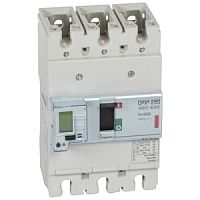 Автоматический выключатель DPX3 250 - эл. расц. с изм. блоком - 36 кА - 400 В~ - 3П - 40 А | код. 420432 | Legrand 