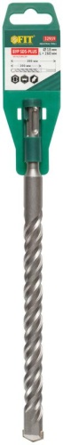 Бур по бетону SDS PLUS ''Профи'' с двойной резьбой 18x260 мм | код 32939 | FIT фото 3