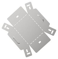 Угол вертикальный внутр. 45град. 50х100 0.6мм ESCA 3 IEK ES3-PN-45-050-100-06