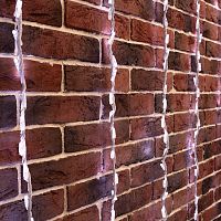 Гирлянда LED - Умный дождь , 3 секции 1x3 м, 4x3 нитей, 30W, 24V, 8 каналов, 672 БЕЛЫХ диода, IP65 | код 245-335 | NEON-NIGHT