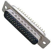 Разъём D-SUB RUICHI DHB-44M, 44 контакта | код 58045 | Ruichi