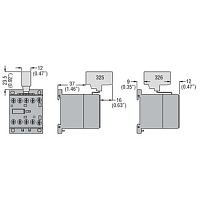 Адаптер соед. OptiStart K-MX-326 параллельный 4-пол. для мини-контакторов M | код 335881 | КЭАЗ