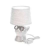 Светильник декоративный Кот в очках, цоколь Е14, 40Вт, белый REXANT | код 603-1033 | REXANT