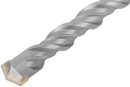 Бур по бетону SDS PLUS профи W-образная вставка двойная спираль 18х310мм FIT 32837 фото 5