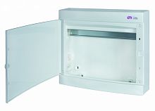 Щит пласт. наружн. исп. ECT 2x18PO MEDIA/EMPTY (пустой, белая дверца) | код 001101308 | ETI