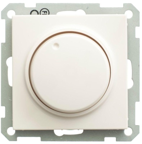 W59 светорегулятор (диммер) поворотный 400Вт 230В механизм СЛОНОВАЯ КОСТЬ | код SR-5S3-2-86 | Systeme Electric