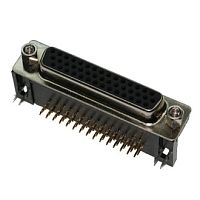 Разъём D-SUB RUICHI DHR-44FA, 44 контакта | код 54986 | Ruichi