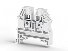 304 146, Клеммник на DIN-рейку 6мм.кв. (белый), AVK6 (RP) | код 0.0.0.3.04146RP | KLEMSAN