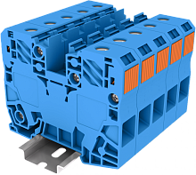 TAPO35-2-BU Клемма сильноточная TP 1-1 проходная Push-in, сеч.35мм2, син., шт | код TAPO35-2-BU | SUPU