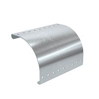 Пластина вывода кабеля для лестничных лотков осн.1000 мм, горячий цинк, в комплекте с крепёжными элементами, необходимыми для монтаж | код UEP10KHDZ | DKC