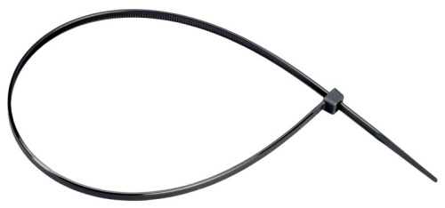 Хомут P6.6 стандартный черный 4.8х400мм 100шт/упак IEK | код UHH30-D048-400-100-K02 | IEK